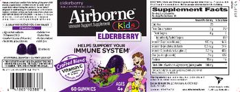 Airborne Airborne Kids Elderberry - immune support supplement