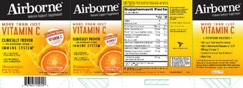 Airborne Airborne More Than Just Vitamin C Zesty Orange - immune support supplement