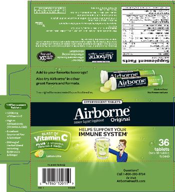 Airborne Airborne Original Lemon-Lime - immune support supplement