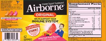 Airborne Original Airborne Assorted Fruit Flavors - immune support supplement