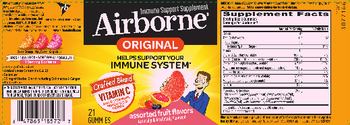Airborne Original Airborne Assorted Fruit Flavors - immune support supplement