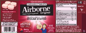 Airborne Original Airborne Berry - immune support supplement