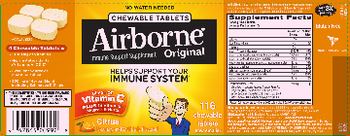 Airborne Original Airborne Citrus - immune support supplement