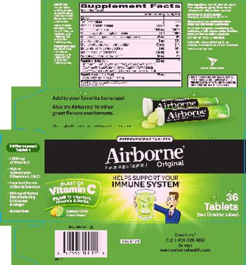 Airborne Original Airborne Lemon-Lime - immune support supplement