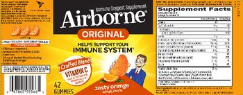 Airborne Original Airborne Zesty Orange - immune support supplement