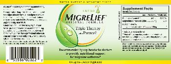 Akeso MigreLief Triple Therapy with Puracol - supplement