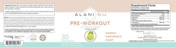 Alani Nu Pre-Workout Citrus Dew - supplement