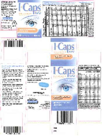 Alcon I-Caps MV - eye vitamin mineral supplement