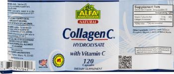 Alfa Vitamins Collagen C Hydrolysate with Vitamin C - supplement