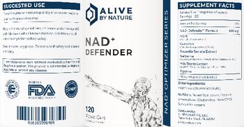 Alive By Nature NAD+ Defender - supplement