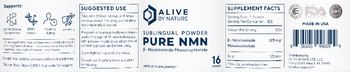 Alive By Nature Pure NMN - supplement