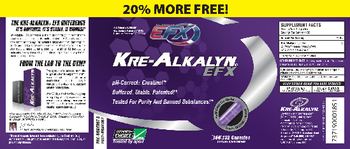 All American EFX Kre-Alkalyn EFX - supplement