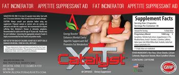 All Natural Assets Catalyst XT - supplement