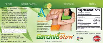 All Natural Assets Garcinia Burn - supplement