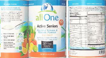 All One Active Seniors Unflavored - supplement