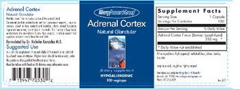 Allergy Research Group Adrenal Cortex - supplement