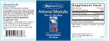 Allergy Research Group Adrenal Medulla - supplement