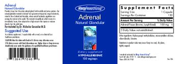 Allergy Research Group Adrenal Natural Glandular - supplement