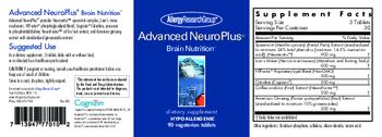Allergy Research Group Advanced NeuroPlus - supplement