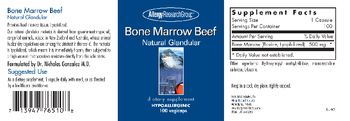 Allergy Research Group Bone Marrow Beef Natural Glandular - supplement