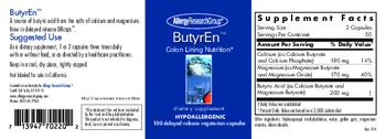 Allergy Research Group ButyrEN - supplement