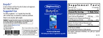 Allergy Research Group ButyrEN - supplement