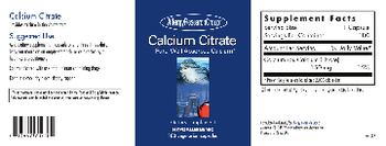 Allergy Research Group Calcium Citrate - supplement