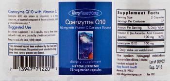 Allergy Research Group Coenzyme Q10 - supplement