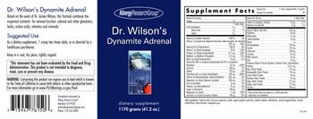 Allergy Research Group Dr. Wilson's Dynamite Adrenal - supplement