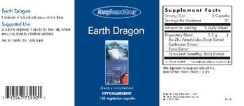 Allergy Research Group Earth Dragon - supplement