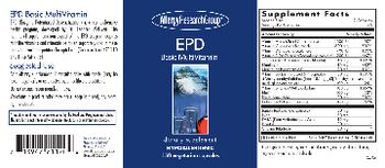 Allergy Research Group EPD Basic Multivitamin - supplement