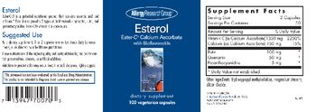 Allergy Research Group Esterol - supplement