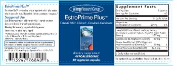 Allergy Research Group EstroPrime Plus - supplement