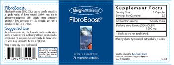 Allergy Research Group FibroBoost - supplement