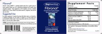 Allergy Research Group Fibronol - supplement