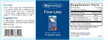 Allergy Research Group Flow-Less - supplement