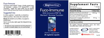 Allergy Research Group Fuco-Immune - supplement