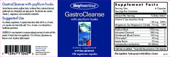 Allergy Research Group GastroCleanse With Psyllium Husks - supplement