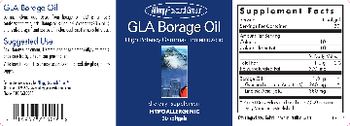 Allergy Research Group GLA Borange Oil - supplement