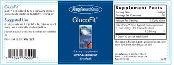 Allergy Research Group GlucoFit - supplement