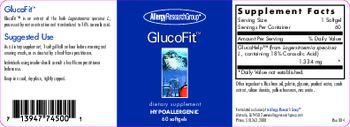 Allergy Research Group GlucoFit - supplement