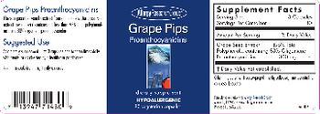 Allergy Research Group Grape Pips Proanthocyanidins - supplement