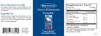 Allergy Research Group Humic-Monolaurin Complex - supplement