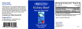 Allergy Research Group Kidney Beef - supplement