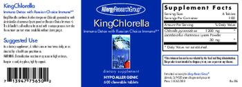 Allergy Research Group KingChlorella - supplement