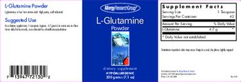 Allergy Research Group L-Glutamine Powder - supplement
