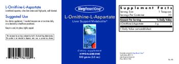 Allergy Research Group L-Ornithine-L-Aspartate - supplement