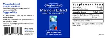Allergy Research Group Magnolia Extract - supplement