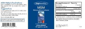 Allergy Research Group MSM Methylsulfonylmethane - supplement