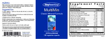 Allergy Research Group MultiMin - supplement